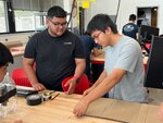 Engineering & Construction Management students learn the tools of the trade as part of an after-school activity.
